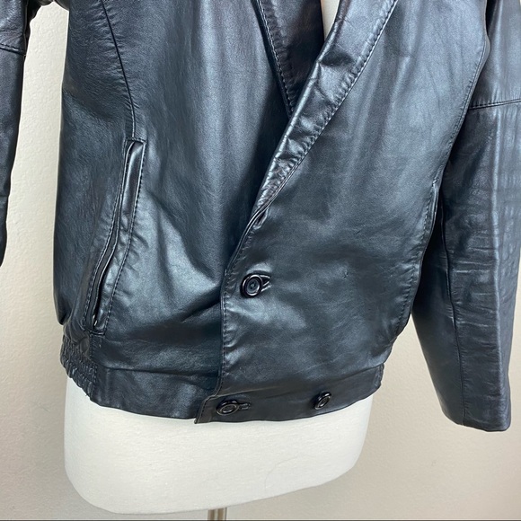 Vintage Andre De Leure Jacket Leather - Picture 10 of 13